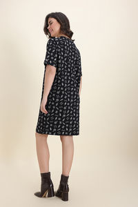 Zivame Harry Potter Knit Cotton Loungewear Dress - Black Beauty — thumbnail 4